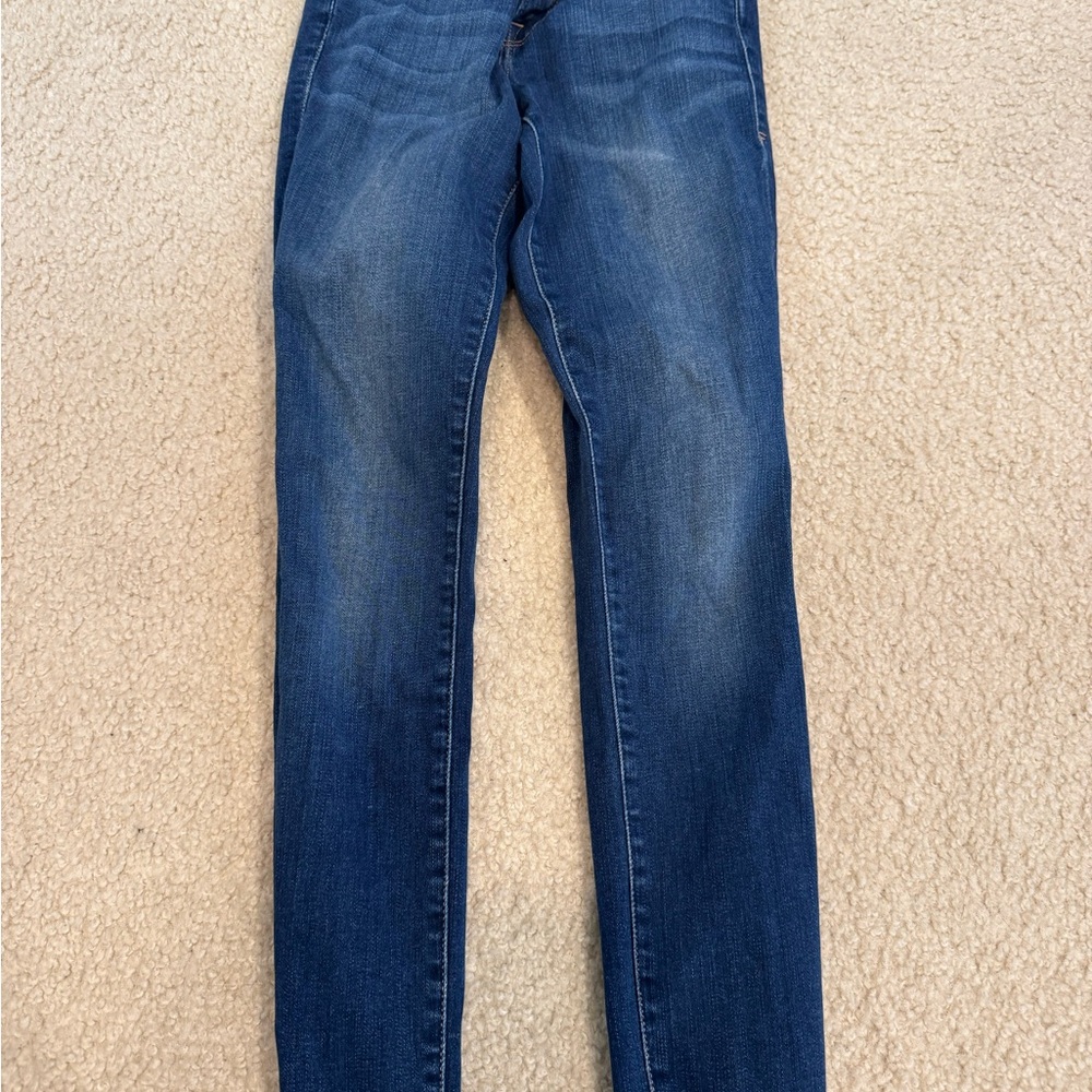 Frame Denim Dark Blue Skinny Jeans